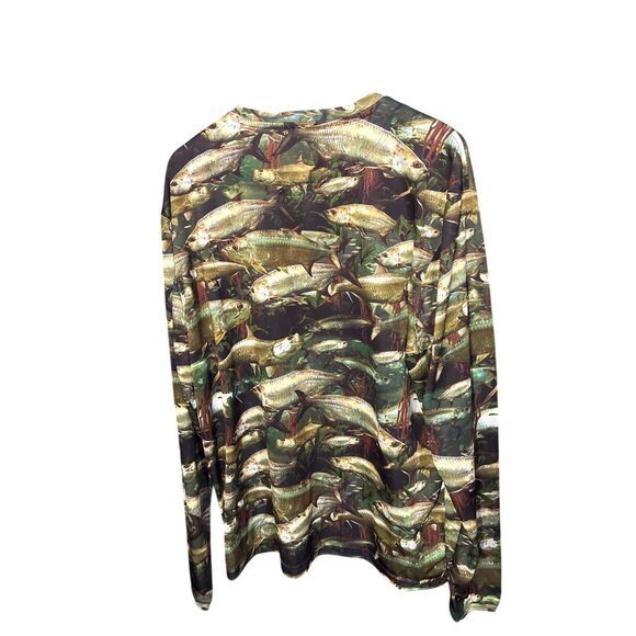 Reel Legends XXL Mens Polyester Fishing Shirt - Picture 4 of 4